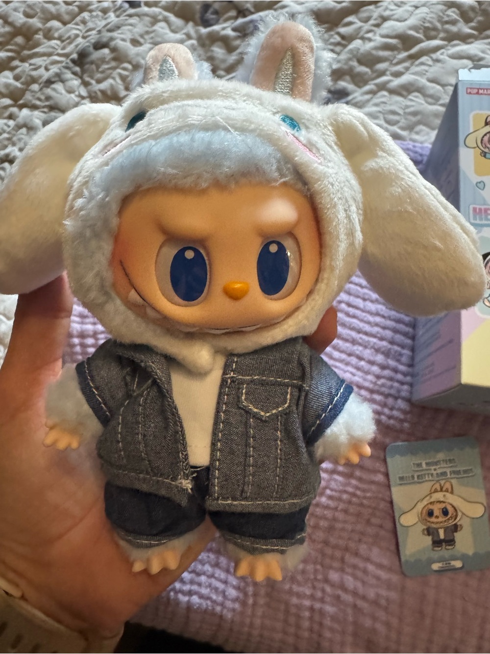 Authentic Opened Sanrio Labubu CINNAMOROLL